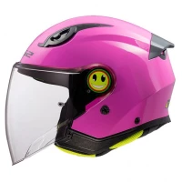 LS2 OF622 Funny II Kid Pink Gloss