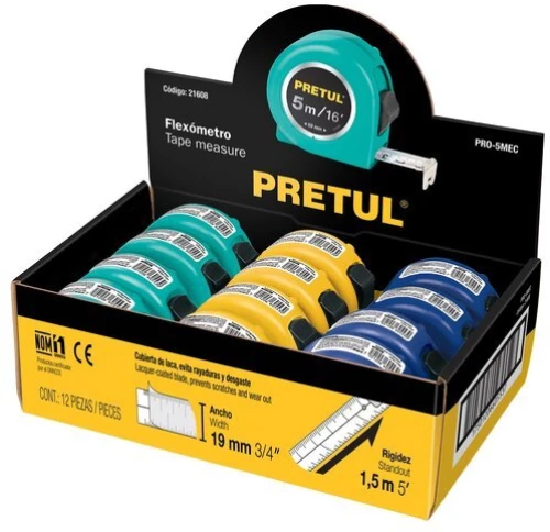 Mέτρο PRETUL 8m x 25mm