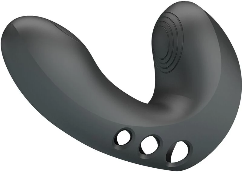 PRETTY LOVE - CAMELIA FINGER VIBRATOR 7 VIBRATIONS BLACK