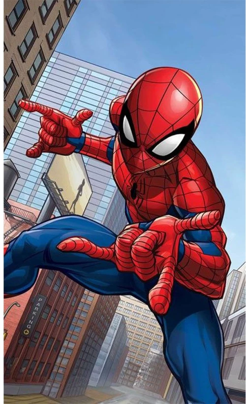 Πετσέτα Βελουτέ 30x50 Spiderman 40