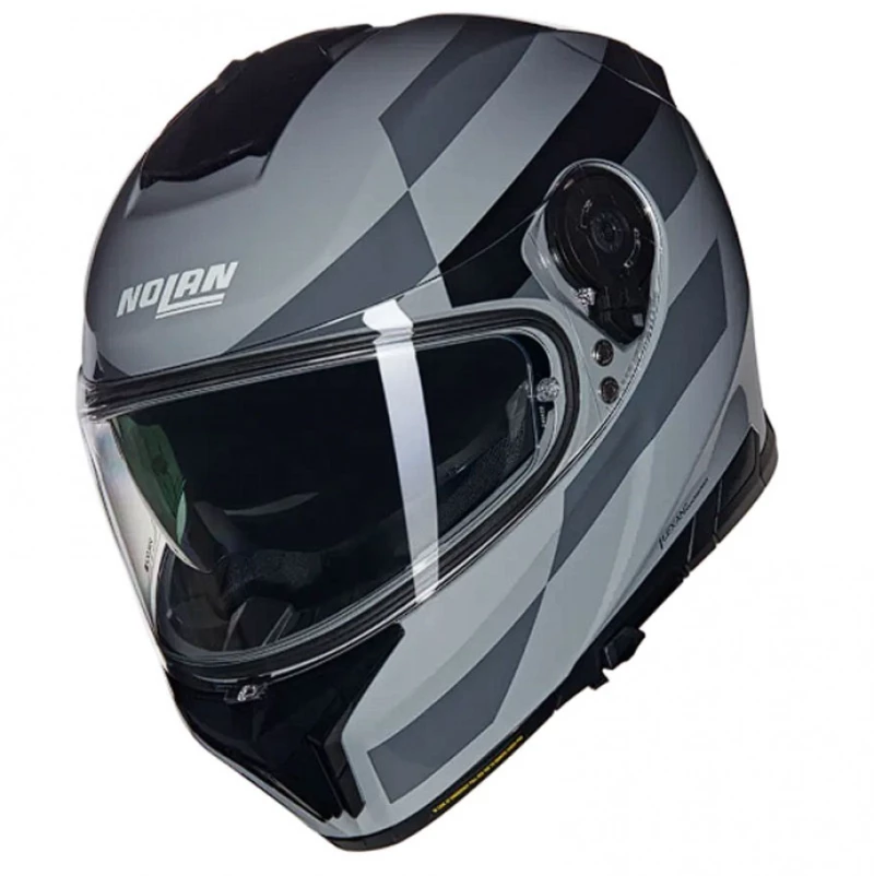 Nolan N80-8 Alfiere Gray/Black Glossy Finish 345