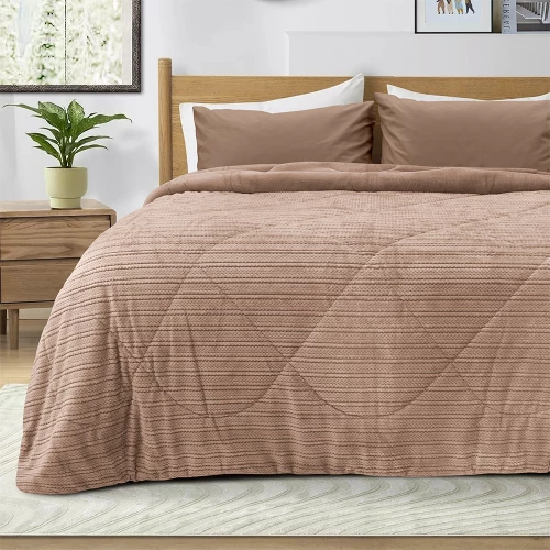 LINO ΚΟΥΒΕΡΤΟΠΑΠΛΩΜΑ STACY SALMON 160X220