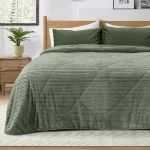 LINO ΚΟΥΒΕΡΤΟΠΑΠΛΩΜΑ STACY KHAKI 220X240