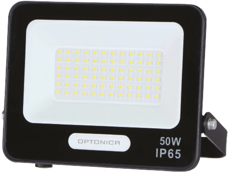 Προβολέας LED SMD μαύρο σώμα 50W ψυχρό λευκό 6000K MTN-15825