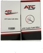 ATC Στροφείο Δικτύου ATC-613 UTP CAT6 305m Γκρί Εσωτερικό