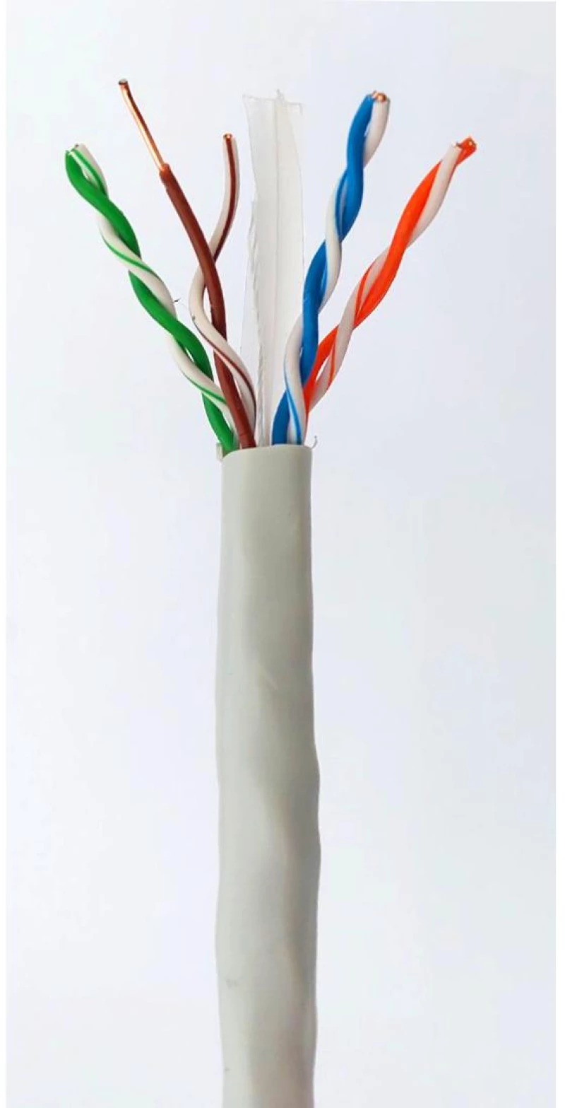 ATC Στροφείο Δικτύου ATC-613 UTP CAT6 305m Γκρί Εσωτερικό