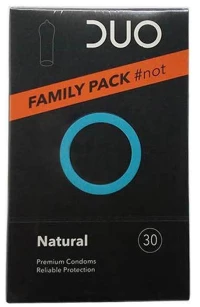 DUO Natural Family Pack, Προφυλακτικά - 30τεμ