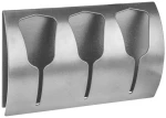 Γάντζος Πετσετών Triple Tulip Μεταλικός 13x7,5x2,6 εκ