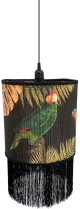 TROPICAL BIRDS C ΦΩΤΙΣΤΙΚΟ ΟΡΟΦΗΣ 30x30x30 BAMBOO ΠΟΛΥΧΡΩΜΟ ΜΑΥΡΟINTHEBOX