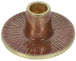 Κηροπήγιο μανιτάρι copper/χρυσό Φ9,5Η4cm