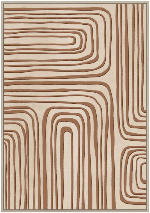 IMPASSE ΠΙΝΑΚΑΣ ΔΙΑΚΟΣΜΗΣΗΣ 80x120x4 ΚΑΜΒΑΣ ΜΠΕΖ TERRACOTTA ΞΥΛΟ ΦΥΣΙΚΟINTHEBOX