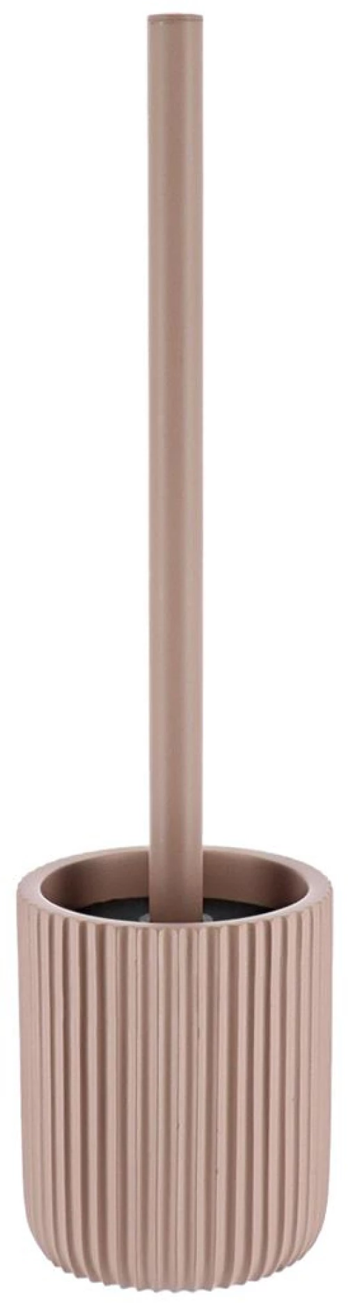 Πιγκάλ polyresin ριγέ cappuccino 9x37cm