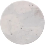 Πιατέλα marble λευκό Φ30
