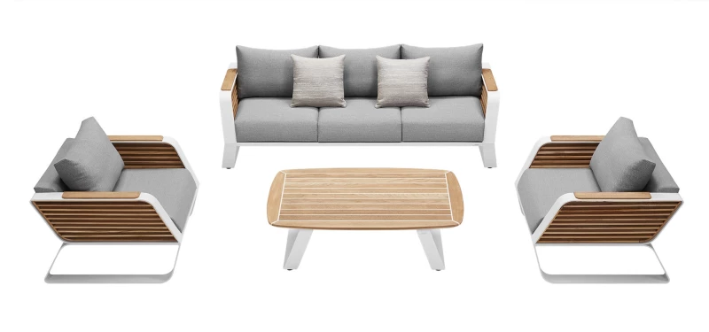 Wing-3 Lounge Set - Αλουμίνιο