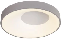Inlight Πλαφονιέρα οροφής LED 36W 3CCT από γκρί μέταλλο και ακρυλικό D:48cm (42040-Grey)