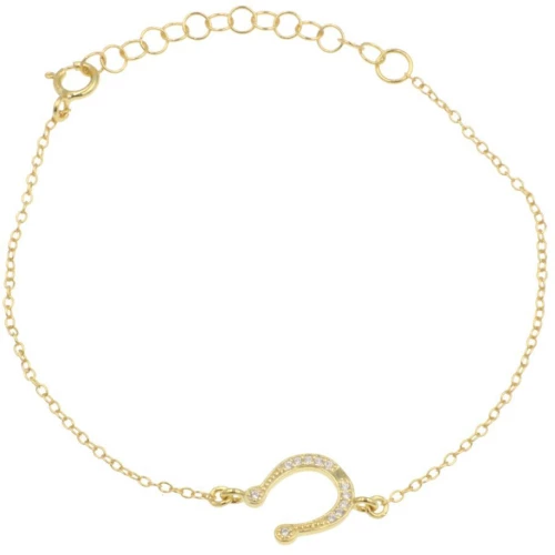 Γυναικείο Βραχιόλι Πέταλο missQ από ασήμι 925 σε επιχρυσωμένο με Ζιρκόν 441985