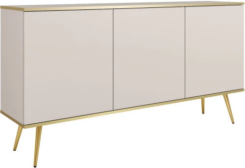 Μπουφές Oro Μπεζ+χρυσό 160x85x39cm