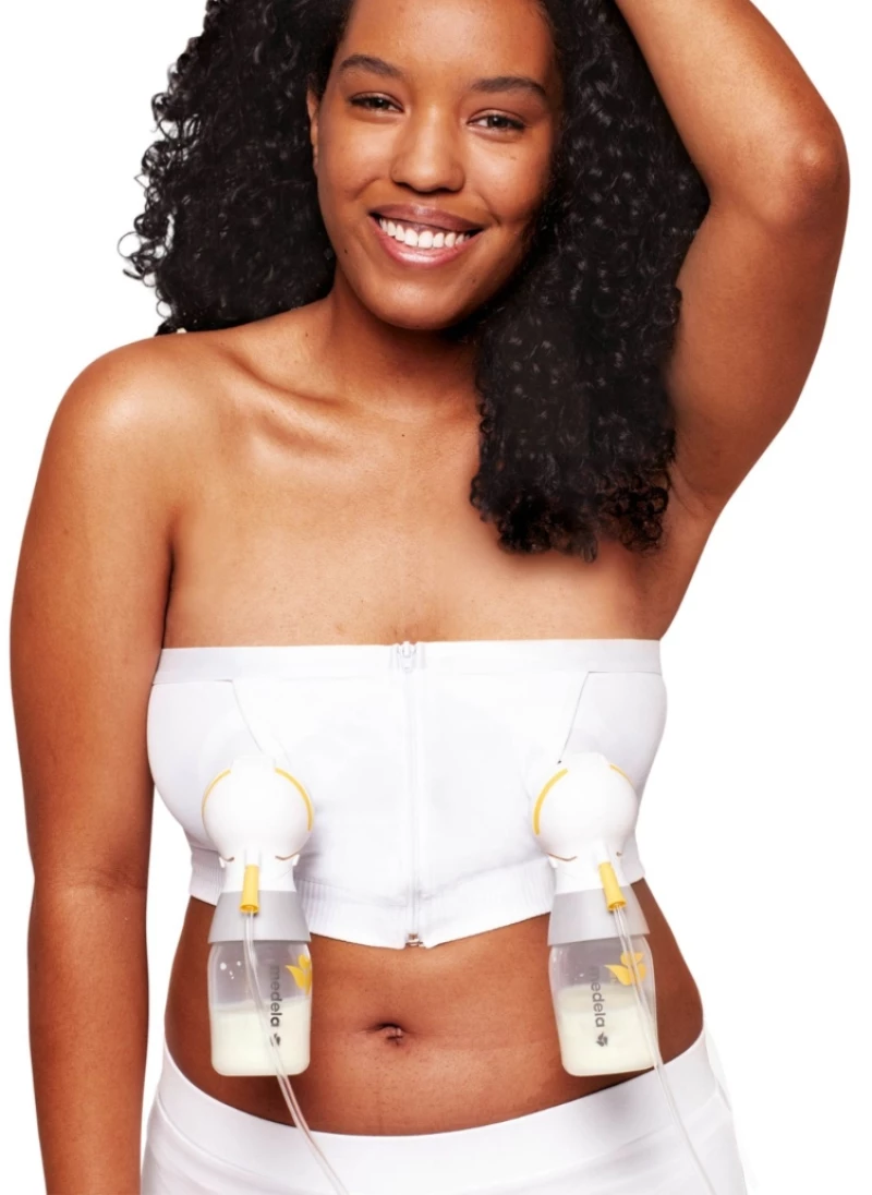 Medela Μπουστάκι άντλησης Hands-FreeTM Pumping Bustier Μαύρο Large 101043802