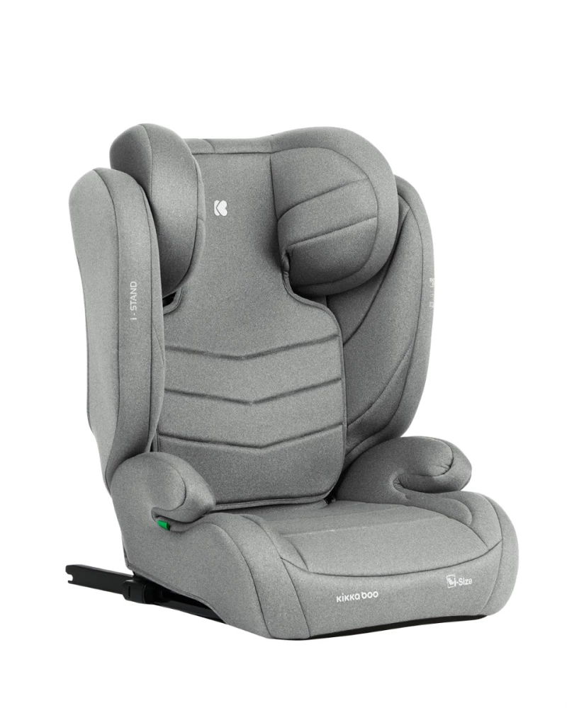 Kikka Boo Κάθισμα αυτοκινήτου 100 έως 150 cm i-Stand i-SIZE Light Grey 41002150012