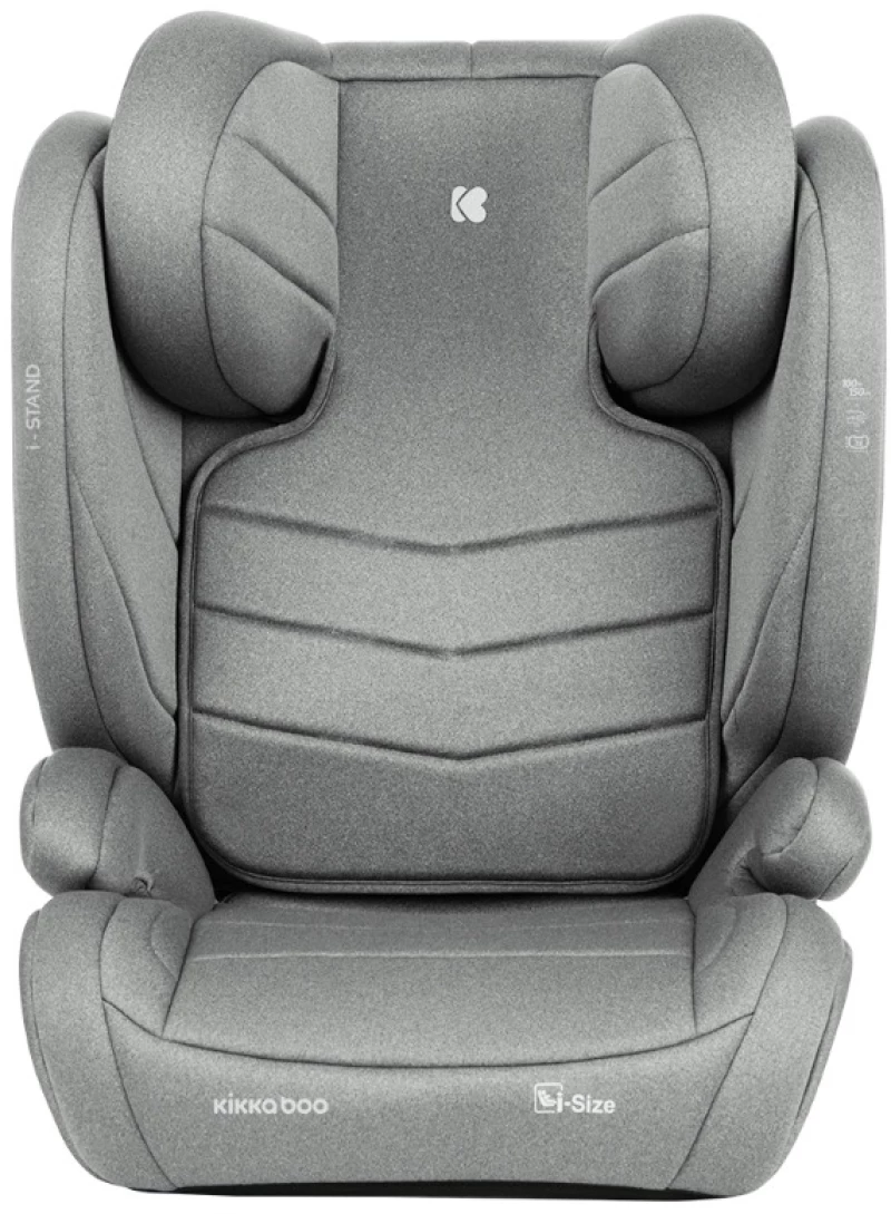 Kikka Boo Κάθισμα αυτοκινήτου 100 έως 150 cm i-Stand i-SIZE Light Grey 41002150012