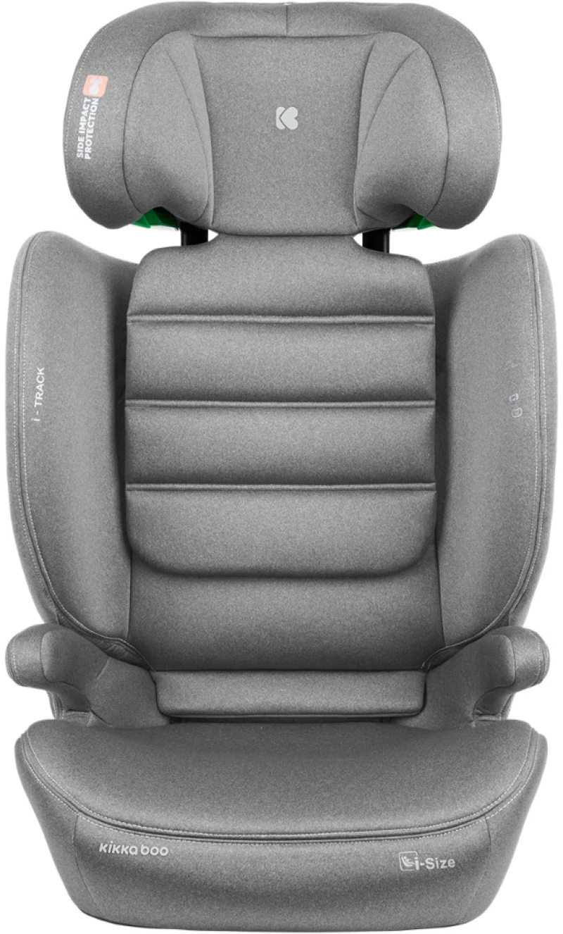 Kikka Boo Κάθισμα αυτοκινήτου 100 έως 150 cm i-Track i-SIZE Light Grey 41002150016