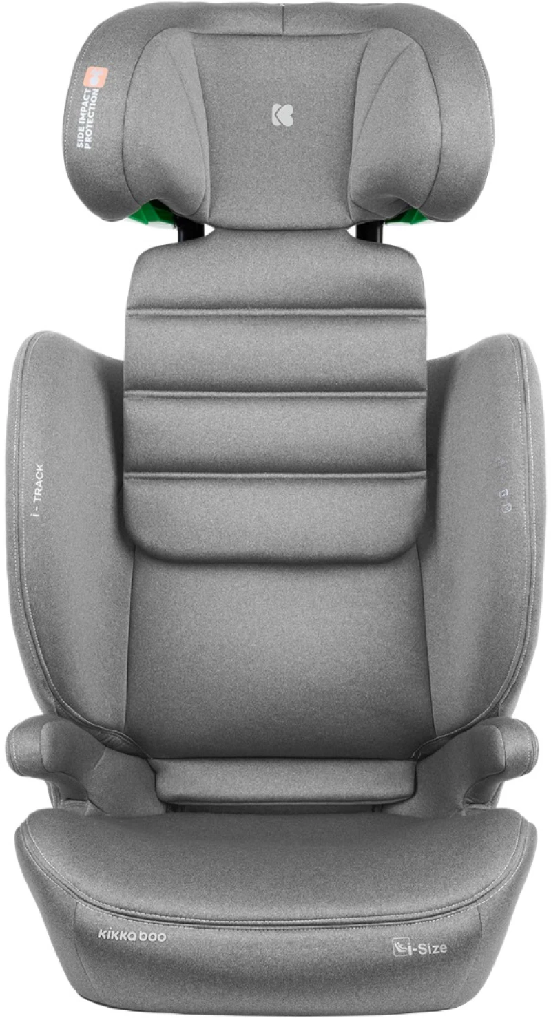 Kikka Boo Κάθισμα αυτοκινήτου 100 έως 150 cm i-Track i-SIZE Light Grey 41002150016