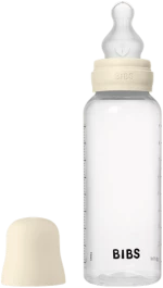 Bibs Μπιμπερό Πλαστικό Σιλικόνης 270ml Ivory 50171216