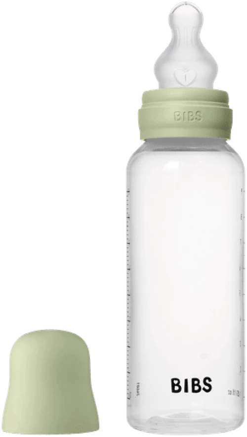 Bibs Μπιμπερό Πλαστικό Σιλικόνης 270ml Sage 50171250