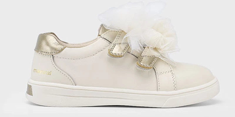 Mayoral Sneaker φιογκοι εκρου 25-45618-039 45618 Κορίτσι