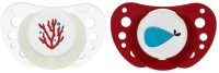 Chicco Πιπίλα Physio Air Σετ 2 τμχ Μπεζ - Μπορντό 16-36m C20-75086-91