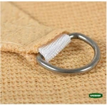 Grasher Ε220 Πανί σκίασης τρίγωνο με κρίκους 180gr/m²  5x5x5m Μπέζ / 103420