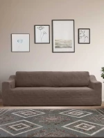 Ελαστικά καλύμματα καναπέ FLEX MOCHA MADI Homeware Ελαστικό κάλυμμα τριθέσιου καναπέ
