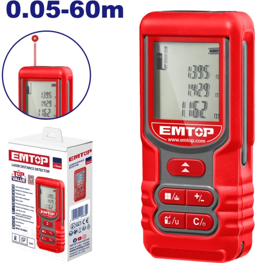 EMTOP ΜΕΤΡΗΤΗΣ ΑΠΟΣΤΑΣΕΩΝ ΛΕΙΖΕΡ EMDL1516