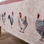 Τραπεζομάντηλο Rooster Teoran 140x140cm