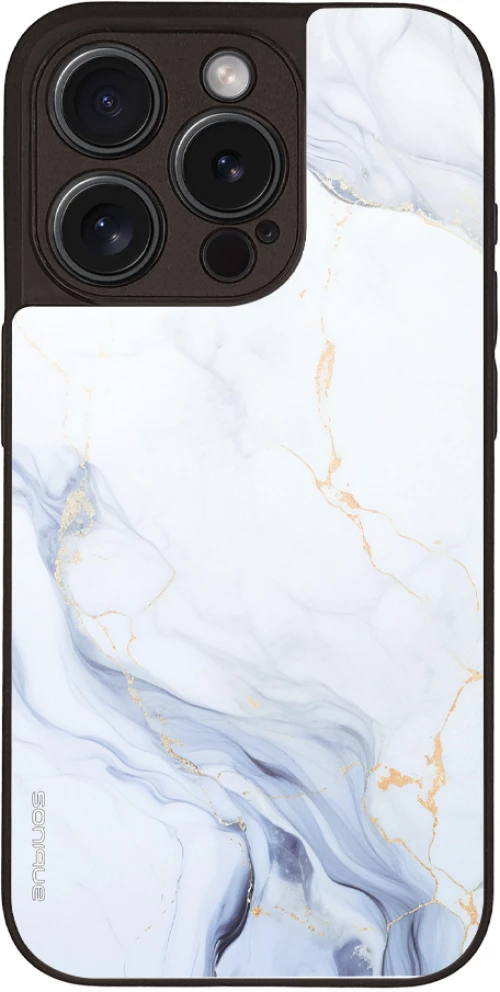 Θήκη Sonique Marble Series για Apple iPhone 15 Pro Λευκό 02