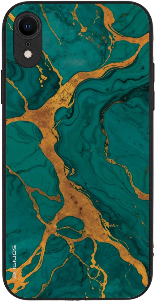 Θήκη Sonique Marble Series για Apple iPhone XR Πράσινο