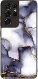 Θήκη Sonique Marble Series για Samsung Galaxy S21 Ultra Μωβ Γκρι