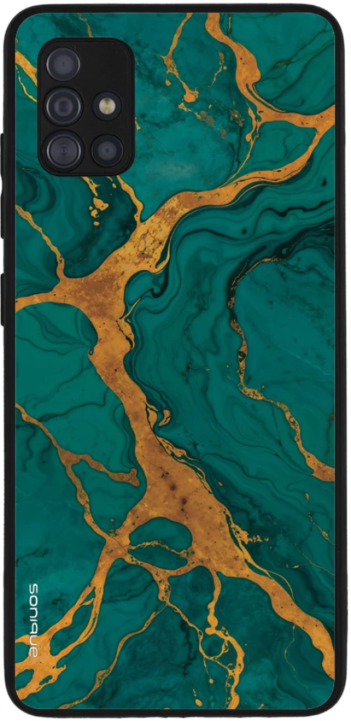 Θήκη Sonique Marble Series για Samsung Galaxy A51 Πράσινο