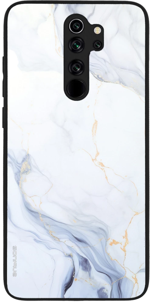 Θήκη Sonique Marble Series για Xiaomi Redmi Note 8 Pro Λευκό 02