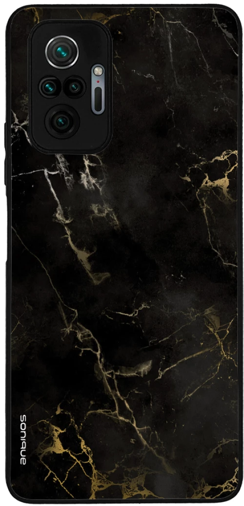 Θήκη Sonique Marble Series για Xiaomi Redmi Note 10 Pro Μαύρο 01