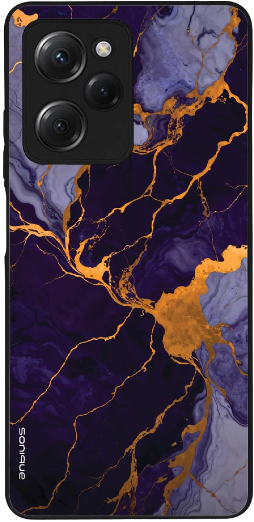 Θήκη Sonique Marble Series για Xiaomi Poco X5 Pro 5G Μωβ