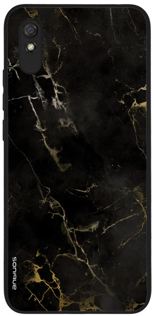 Θήκη Sonique Marble Series για Xiaomi Redmi 9A / Redmi 9AT Μαύρο 01