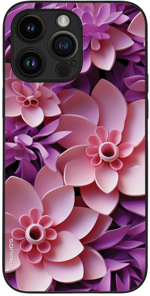 Θήκη Sonique 3D Flower Series για Apple iPhone 14 Pro Max Ροζ