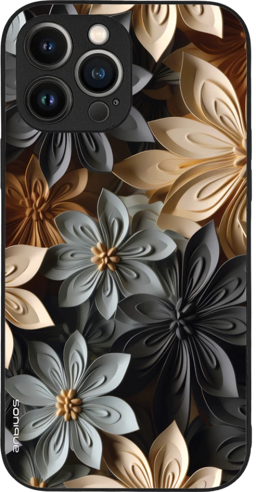 Θήκη Sonique 3D Flower Series για Apple iPhone 13 Pro Max Γκρι