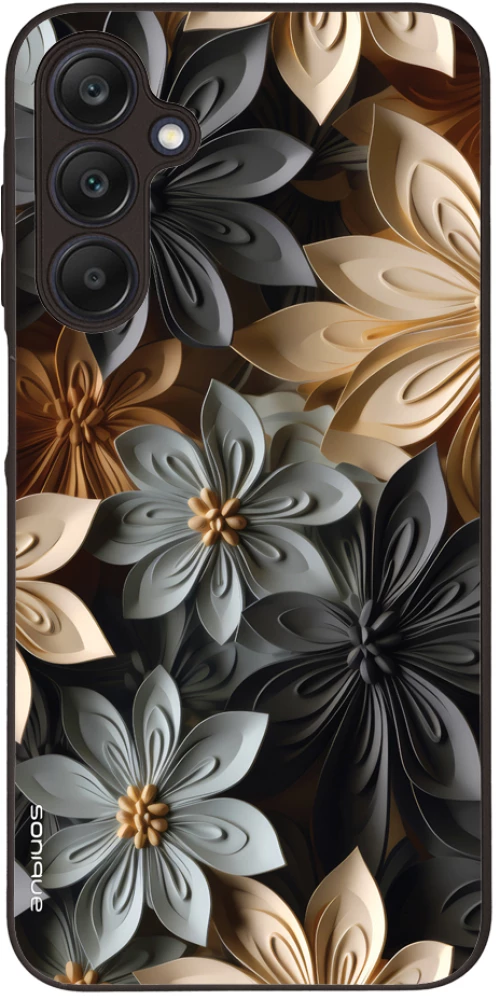 Θήκη Sonique 3D Flower Series για Samsung Galaxy A25 5G Γκρι