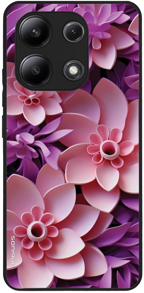 Θήκη Sonique 3D Flower Series για Xiaomi Redmi Note 13 4G Ροζ
