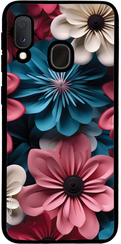 Θήκη Sonique 3D Flower Series για Samsung Galaxy A20e Ροζ 01