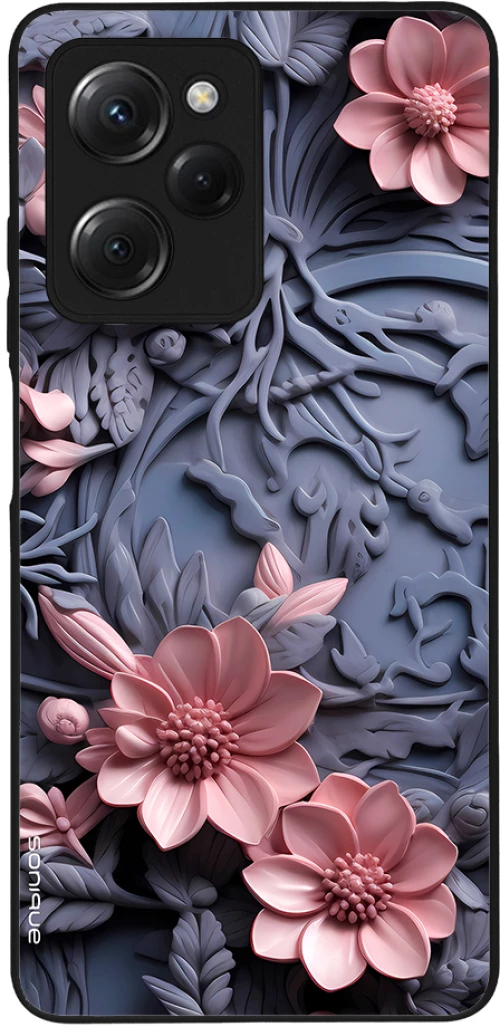 Θήκη Sonique 3D Flower Series για Xiaomi Poco X5 Pro 5G Ροζ 02