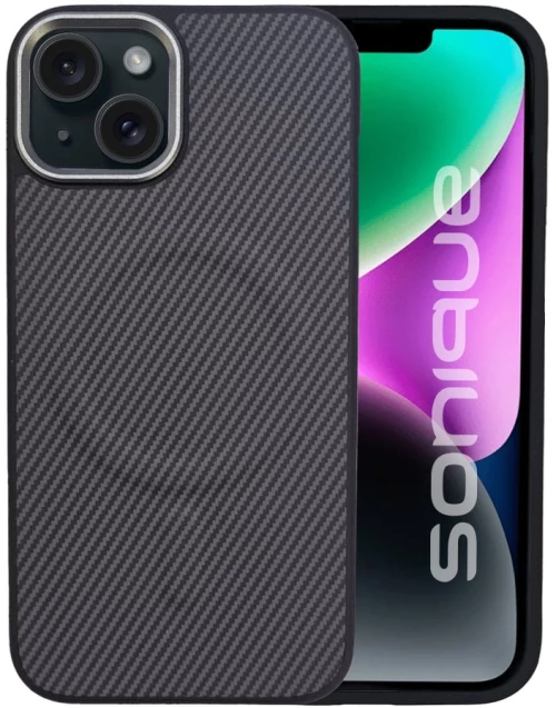 Θήκη Magnetic CarbonMag Pro Sonique Apple iPhone 15 Γκρι