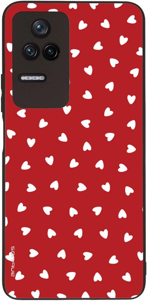 Θήκη Sonique Heart Series για Xiaomi Poco F4 5G Κόκκινο